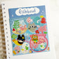 Dingamart Fishbowl Sparkle sticker B646