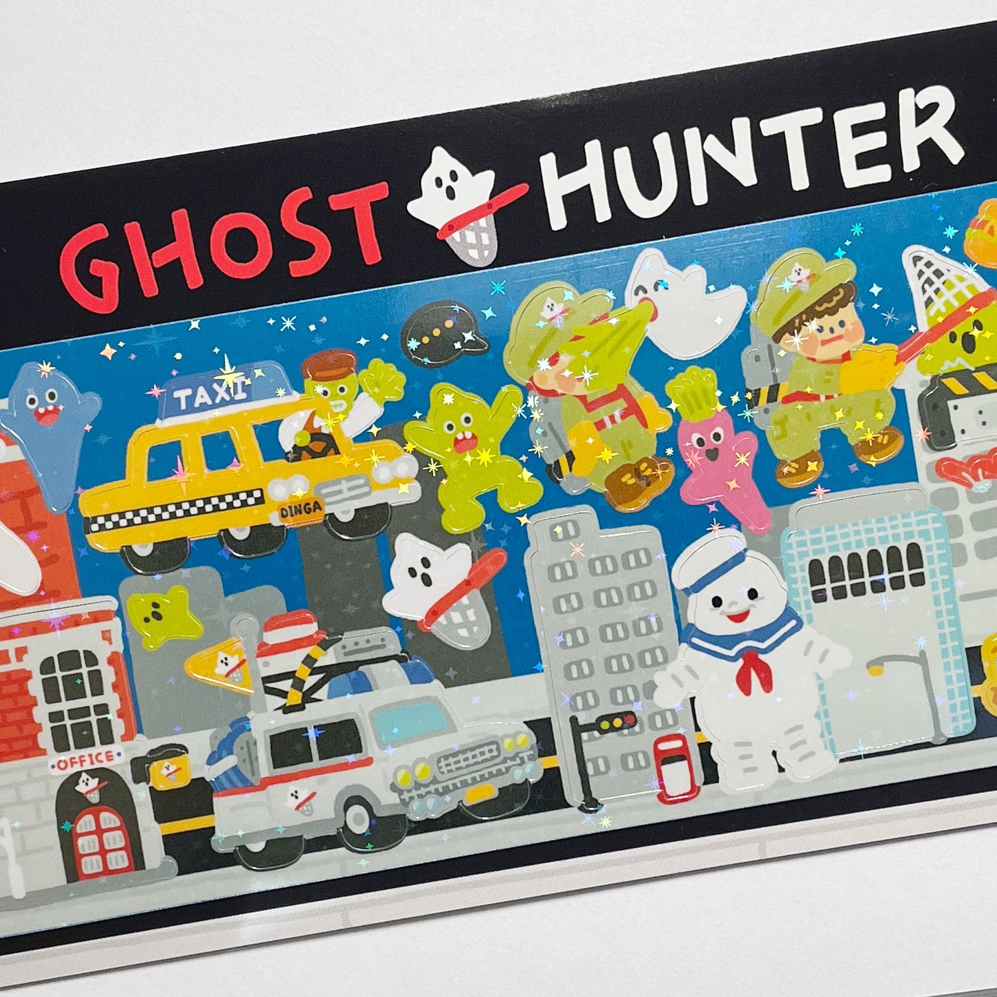 Dingamart Ghost Hunter sticker B653
