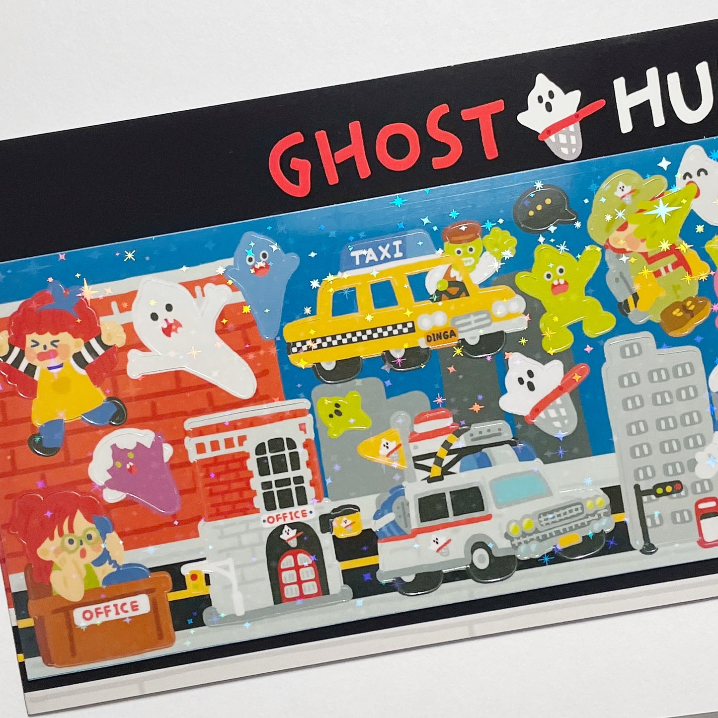 Dingamart Ghost Hunter sticker B653
