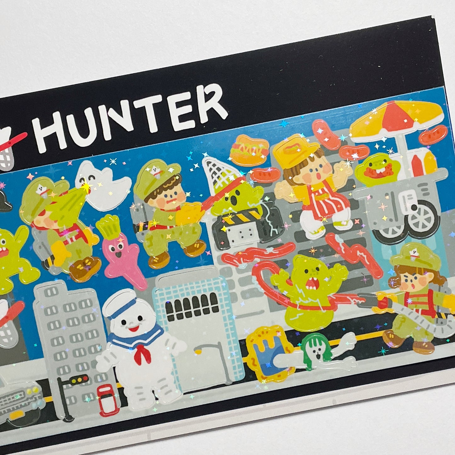 Dingamart Ghost Hunter sticker B653