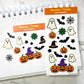 Spooky Things vinyl sticker sheet v21