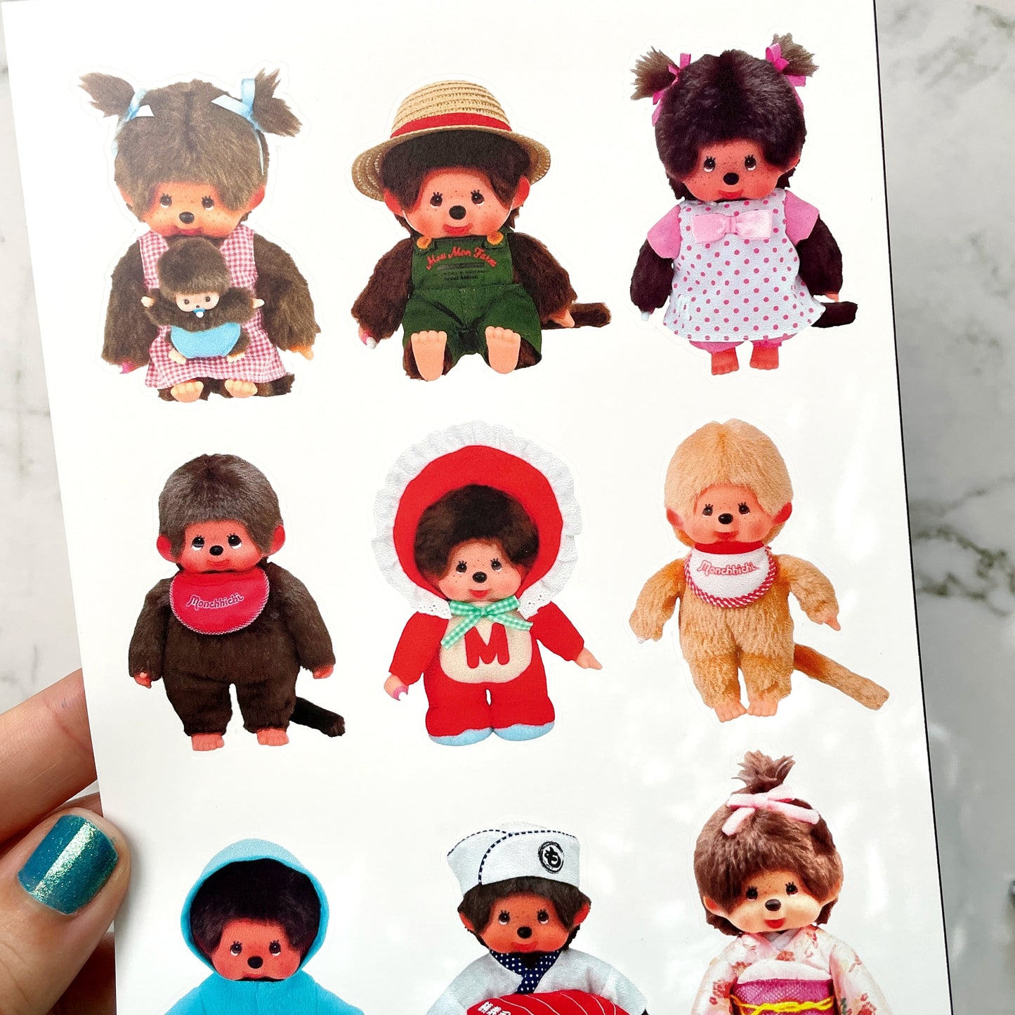 Vintage Toys sticker sheet v24