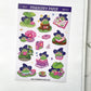 Pineberry Paper Frog Spells sticker H43