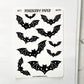 Pineberry Paper Bats sticker H46