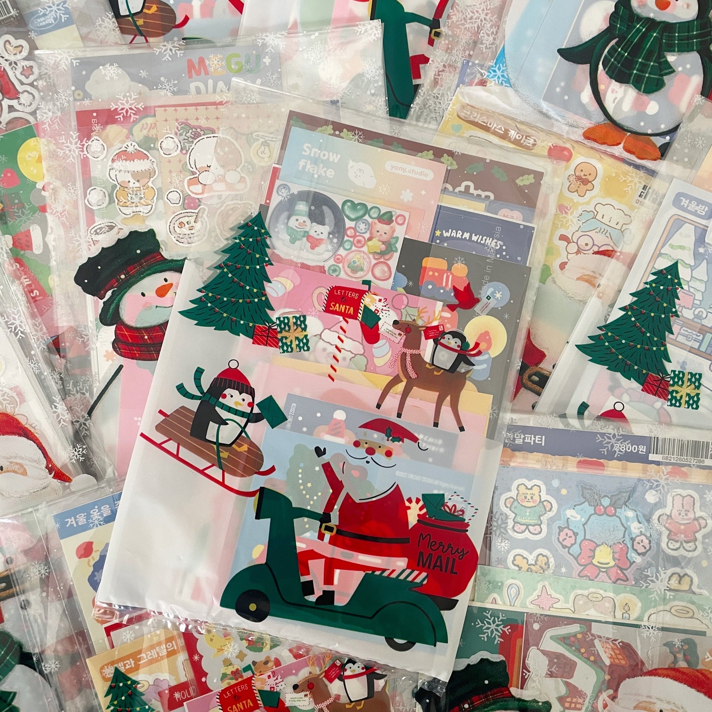 CHRISTMAS MYSTERY STICKER PACKS