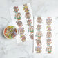 Rainbowholic x Chichilittle Stationery People Washi Tape W1