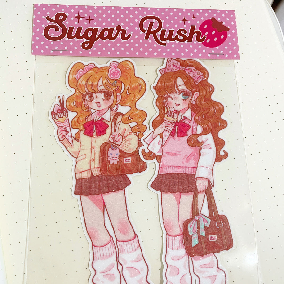 Natsuput Sugar Rush Girls Doll Stickers