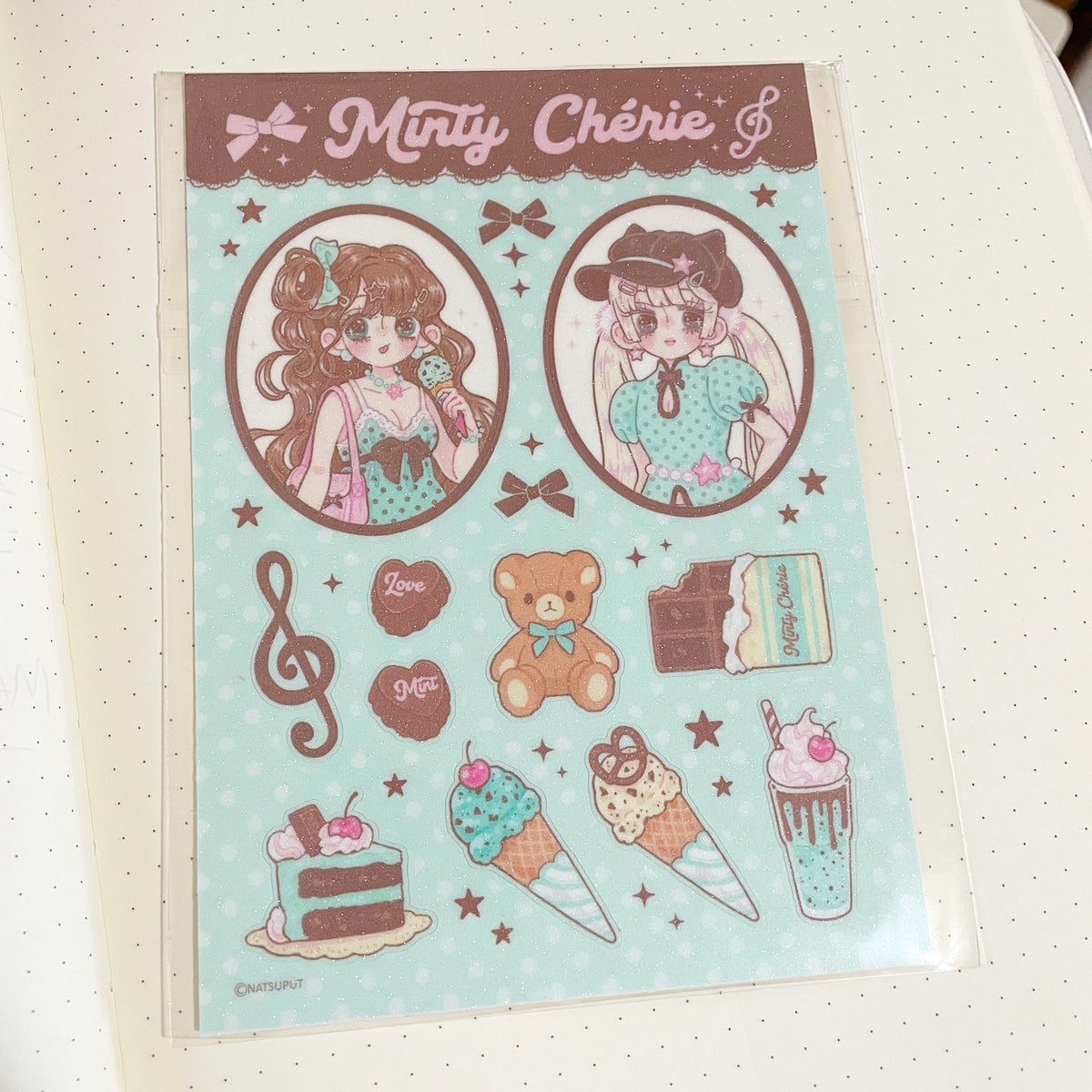 Natsuput Minty Cherie Sticker