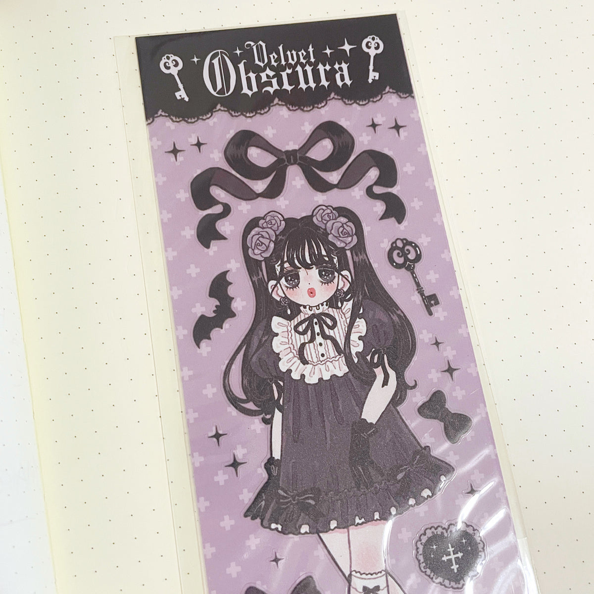 Natsuput Obscura Roses sticker