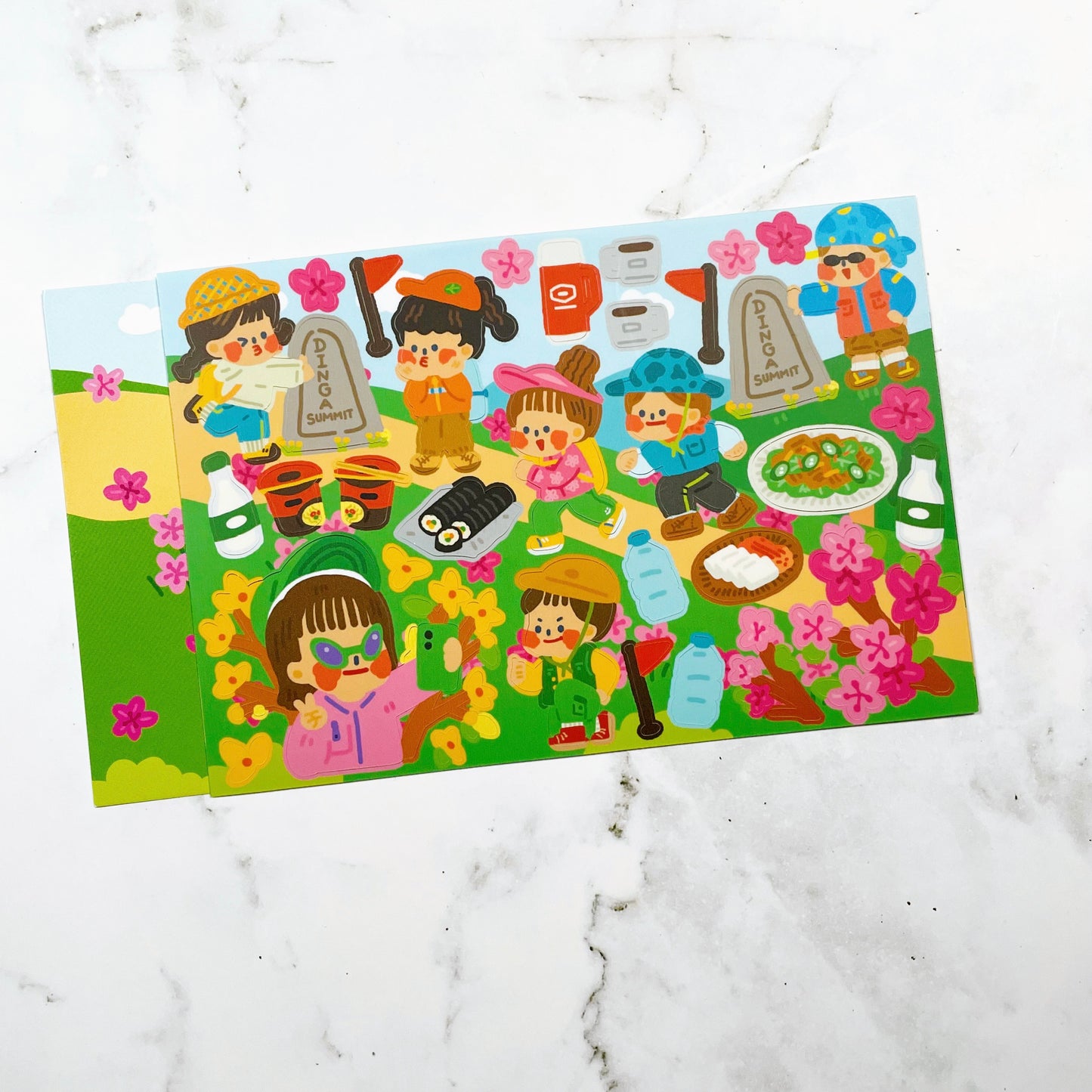 Dingamart Azalea Mountain sticker A172