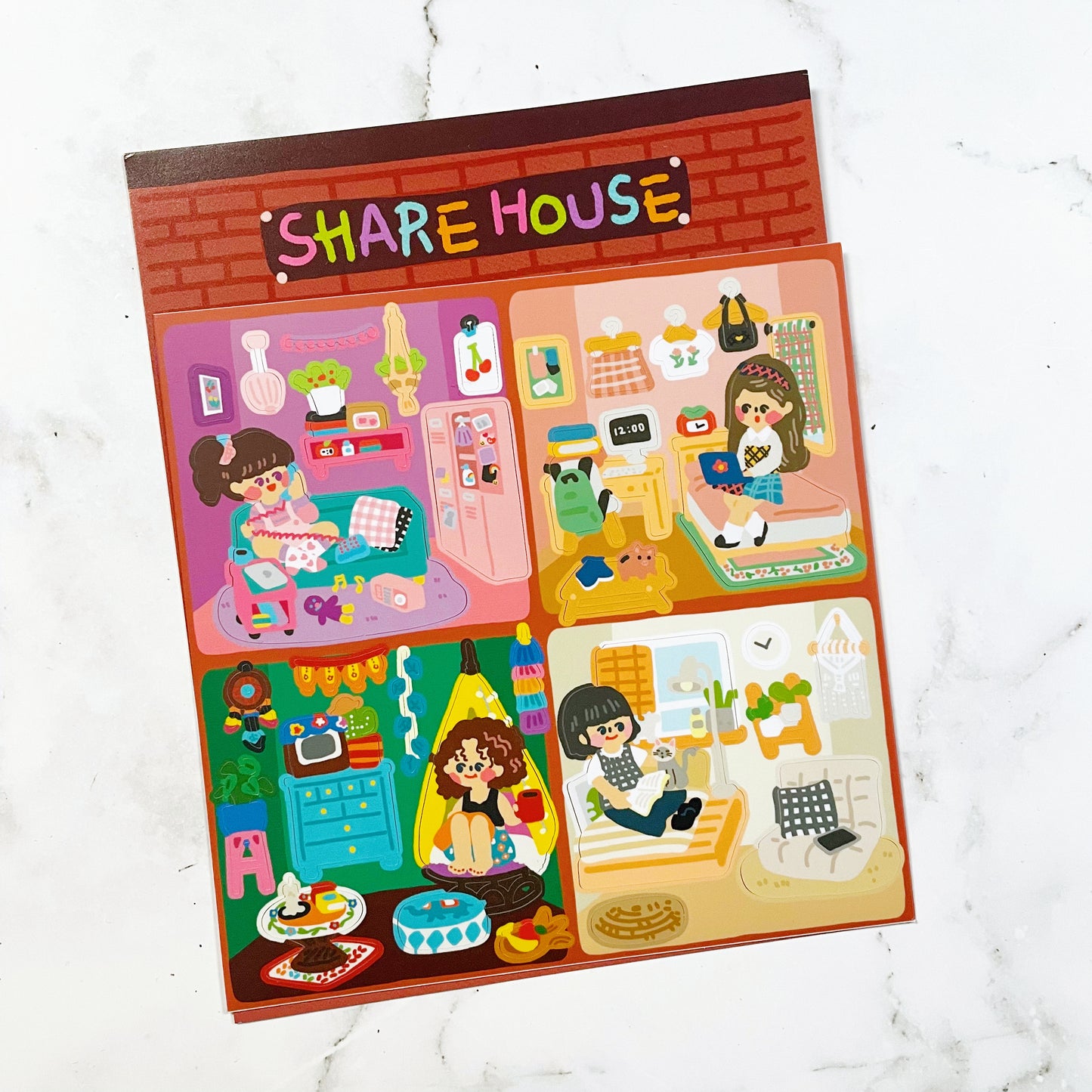 Dingamart Share House sticker A202