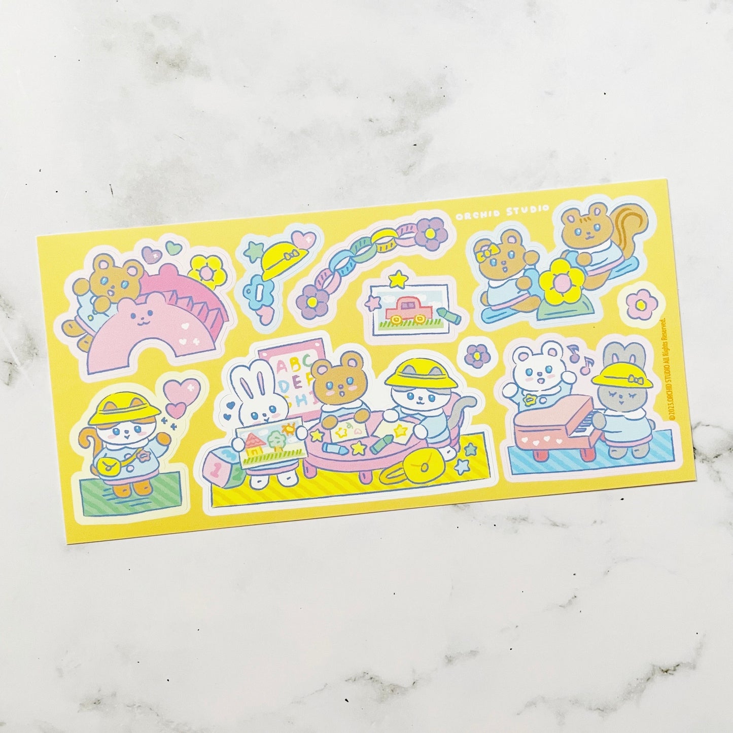 Orchid Studio Kindergarten sticker A208