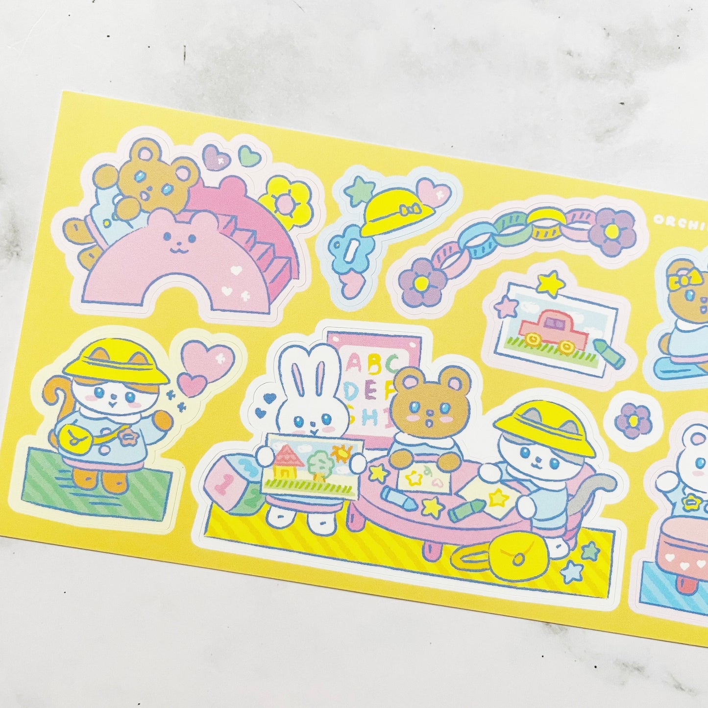Orchid Studio Kindergarten sticker A208