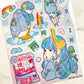 Sulgi Sulgi Rain Girl 2 sticker A308