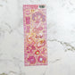 Seolkee Bunny School sparkle sticker A337