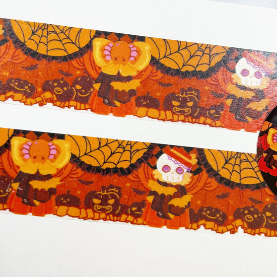 Hamzzi Halloween Orange washi tape W46