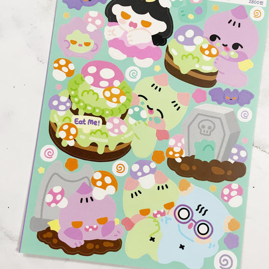 Jiok Zombie Mushroom Cake sticker A493