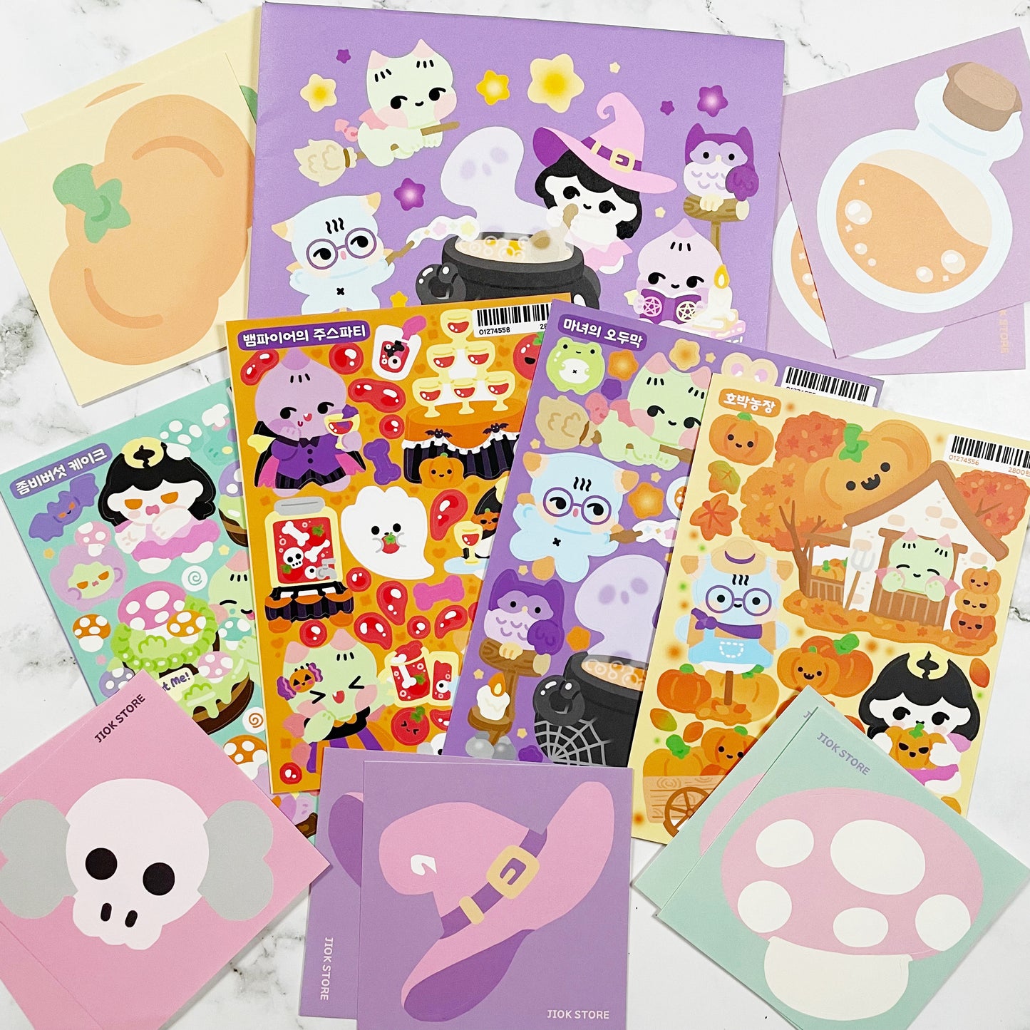 Jiok  Halloween sticker pack - A7