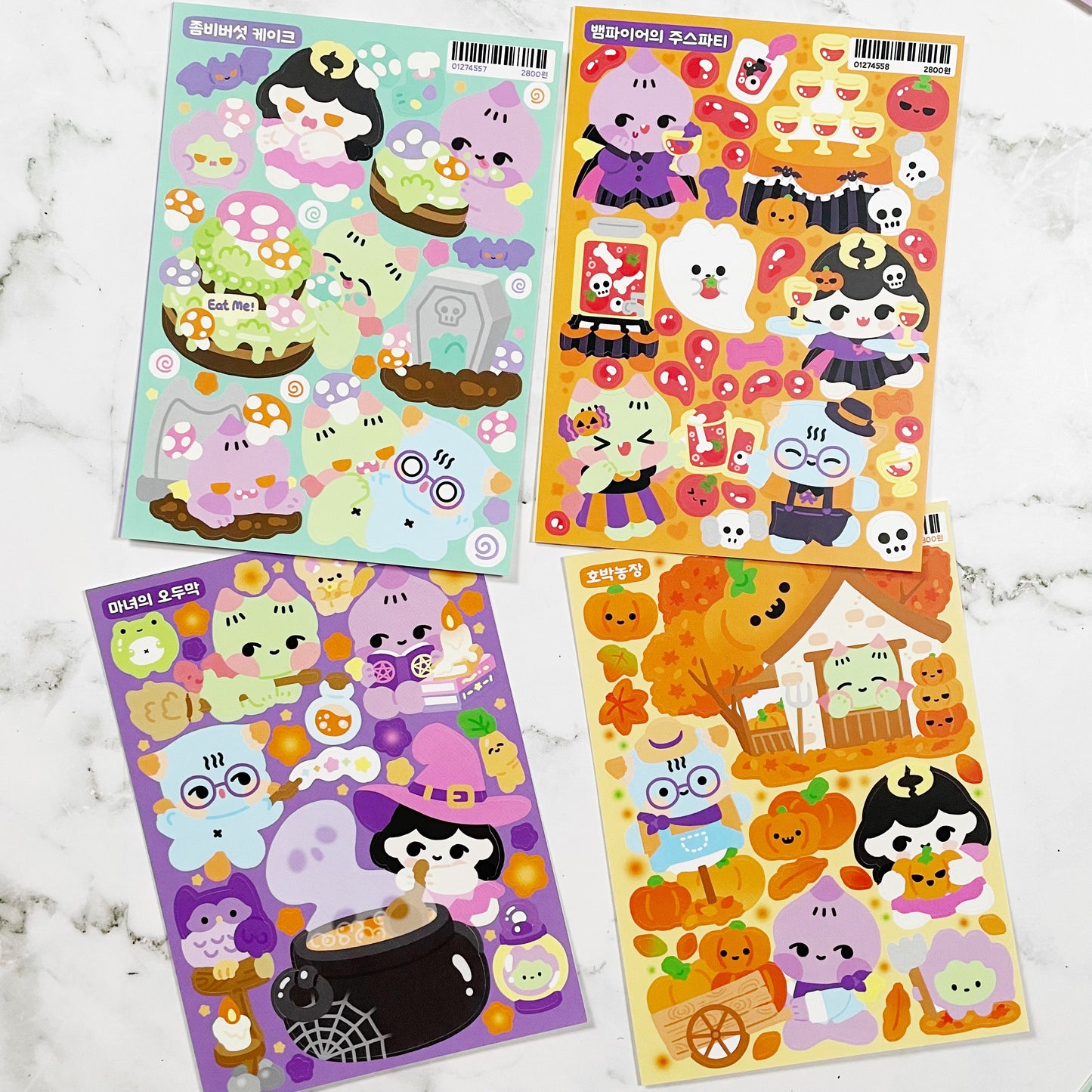 Jiok  Halloween sticker pack - A7