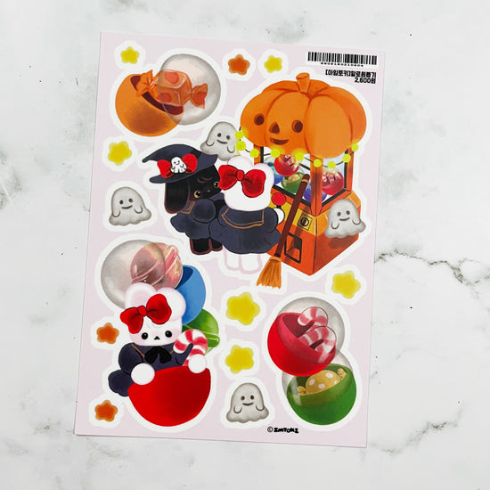 I'M TOKI Halloween Treats sticker A494