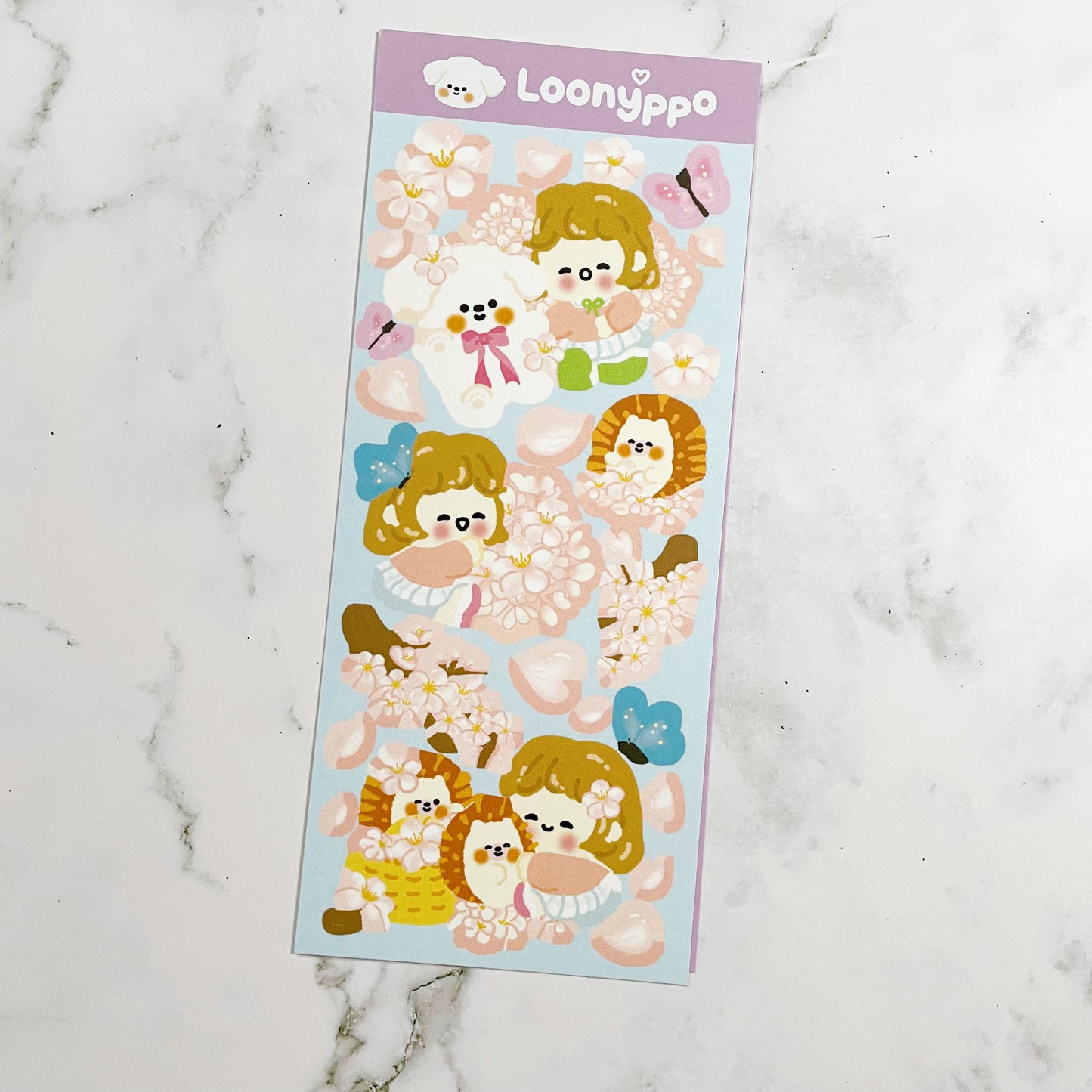 Loonyppo Blossom Friends sticker A446