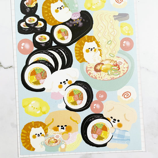 Loonyppo Snack Friends sticker A453
