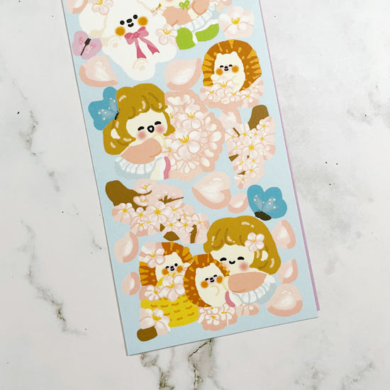 Loonyppo Blossom Friends sticker A446