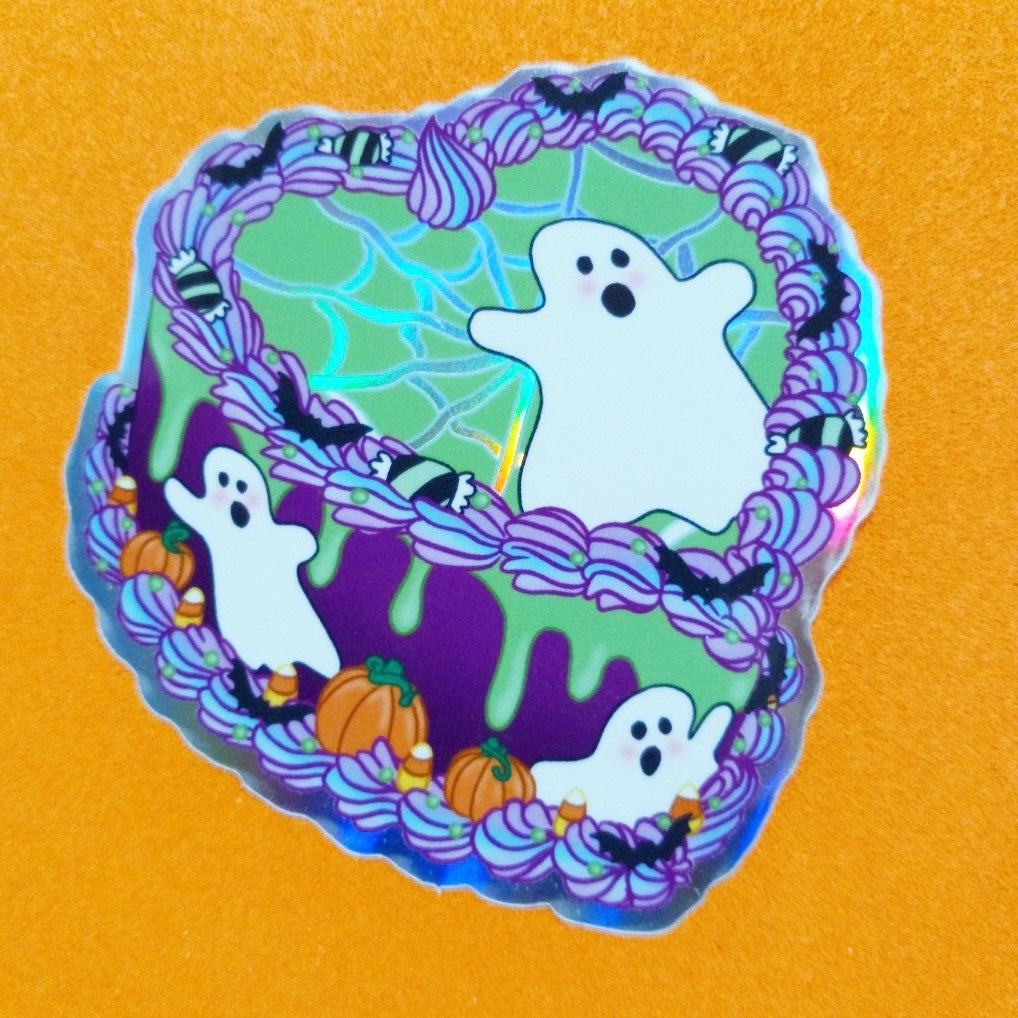 Ghostly Cake sticker