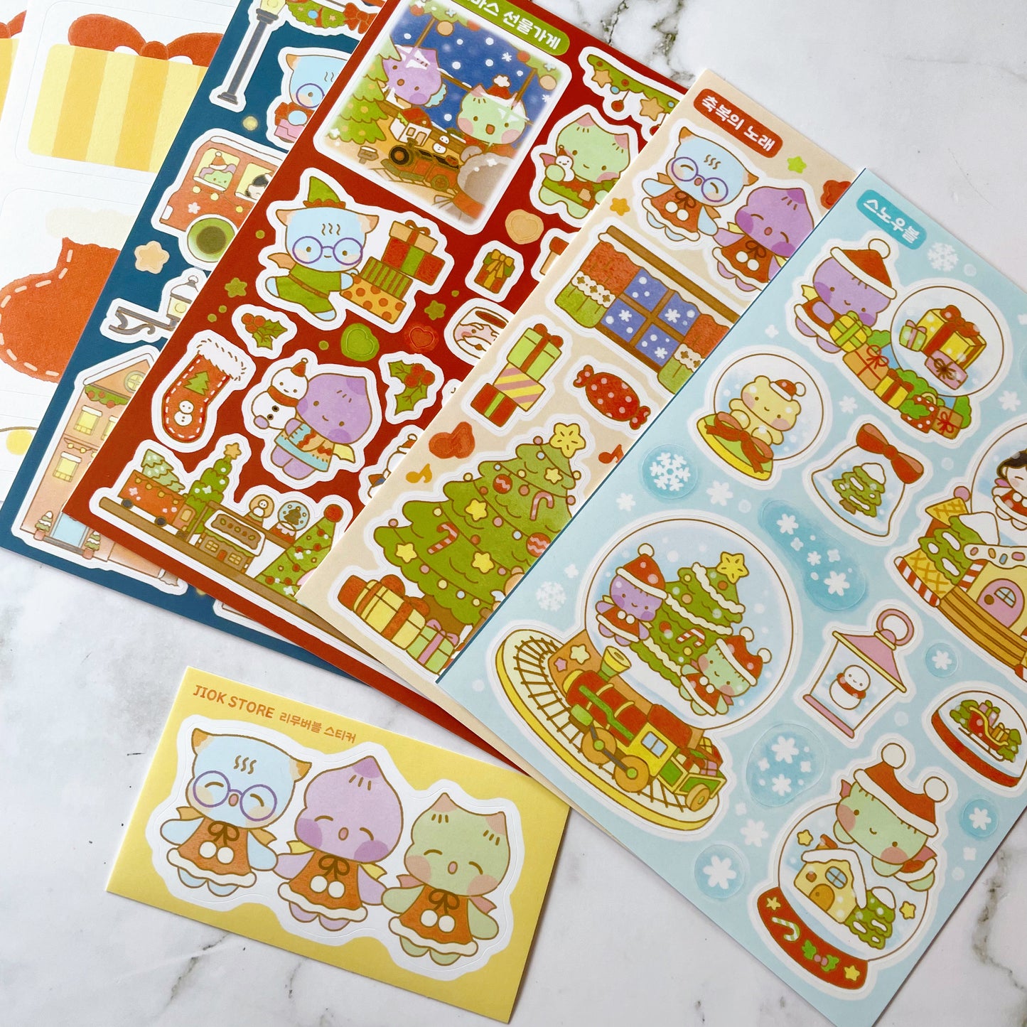 Jiok New Holiday sticker pack C88