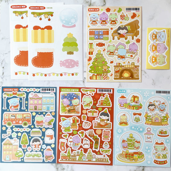 Jiok New Holiday sticker pack C88