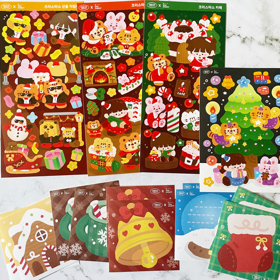 Cooking Cookie x A little Pepper Holiday sticker pack C86
