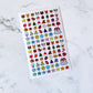 Orchid Studio Holiday Mini Planner stickers a746