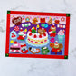 Orchid Studio Merry Christmas Cake sticker C93