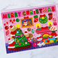 Orchid Studio Merry Christmas sticker C91