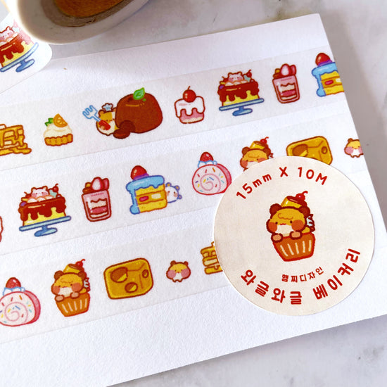 Hammzi sweet snacks washi tape W73