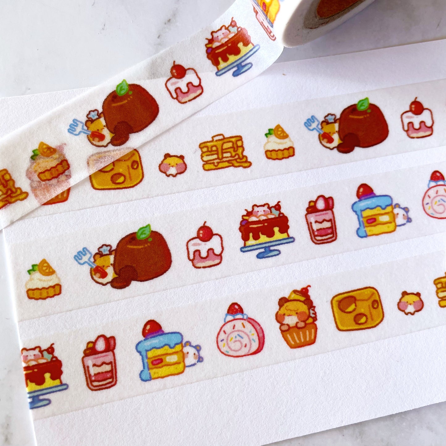 Hammzi sweet snacks washi tape W73