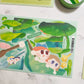 Shuromdan Green Sticker and Washi pack A962