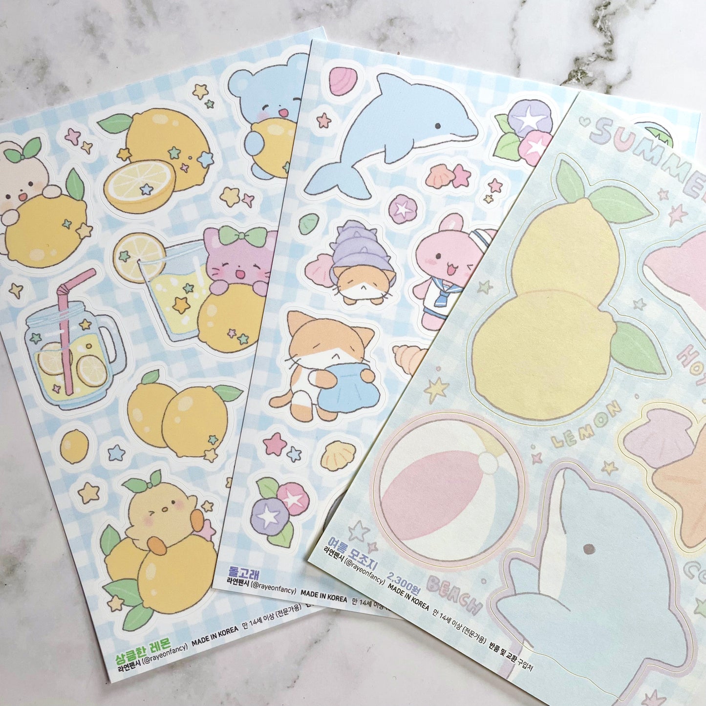 Rayeon Fancy Summer sticker pack b102