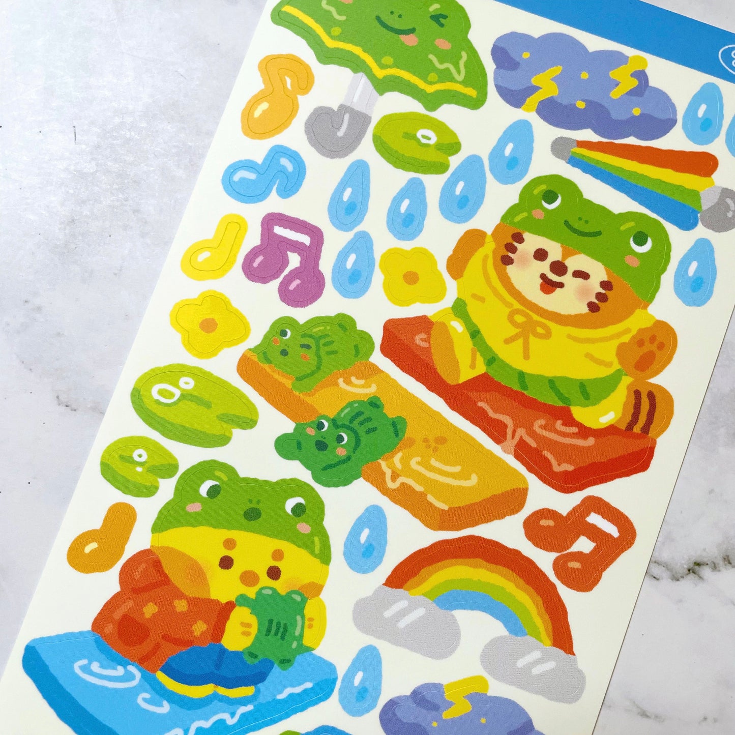 Cooking Cookie Rainy Day sticker b122