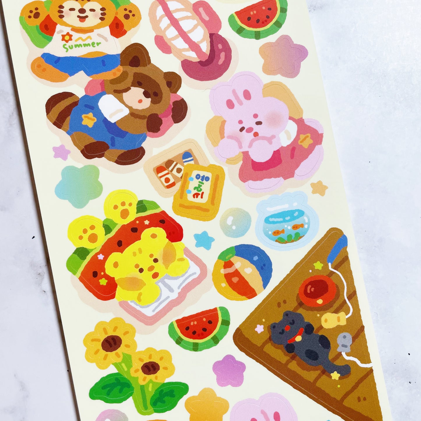 Cooking Cookie Summer sticker b264