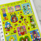 Naoshi Flower Wonderland Sticker sheet B567