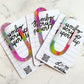 Unicorn Galaxy Jumbo Acrylic Paper Clip