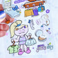Thepuri Village Girl's Day  sticker B458