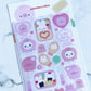 Angora Lora Lunch Box Sparkle stickers B470