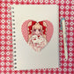 Natsuput Pink Heart sticker b663