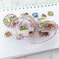 Thepuri Village Friends Kiss cut glitter sticker roll w190