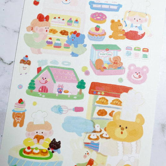 Tometoyou Baking sticker B451