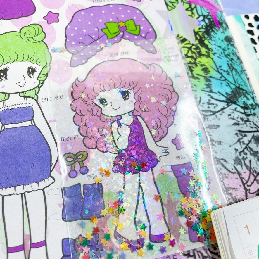 Wacky Mail Pop Junk Journal Scrap Pack