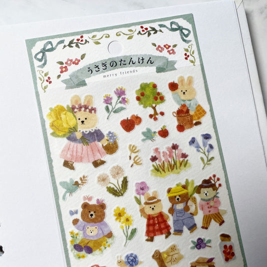 Mindwave Merry Garden stickers A576