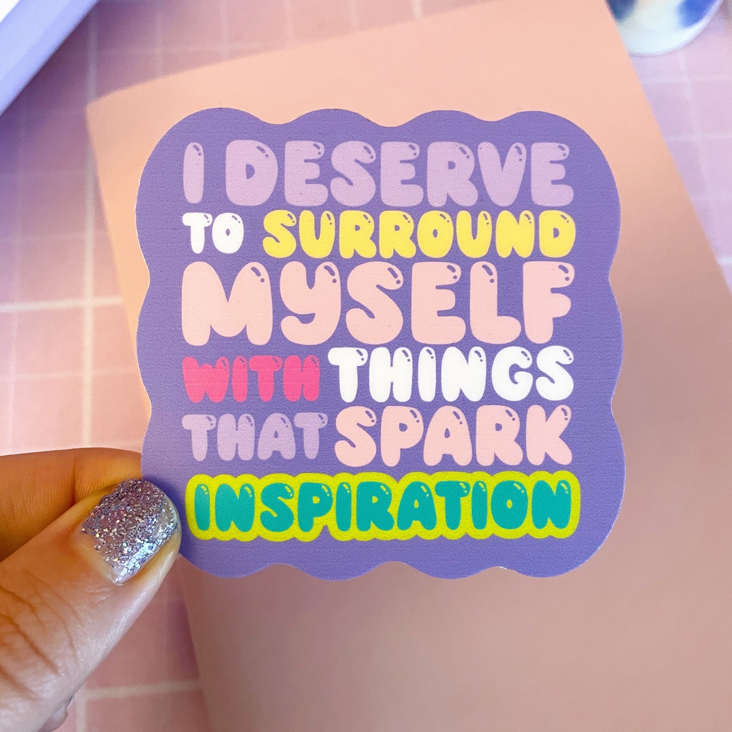 Inspiration vinyl sticker v37